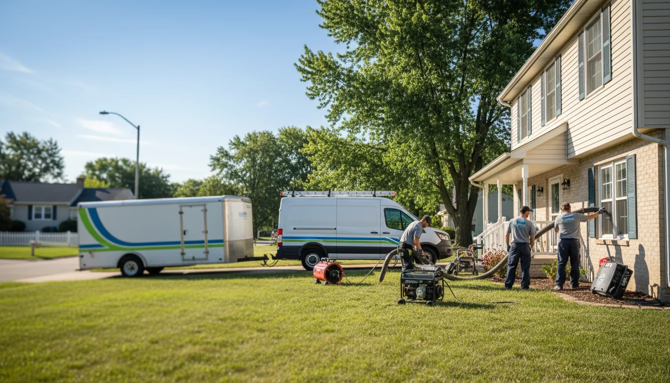 Flooded Basement Restoration And Cleanup With Repair in Colby, WI near me